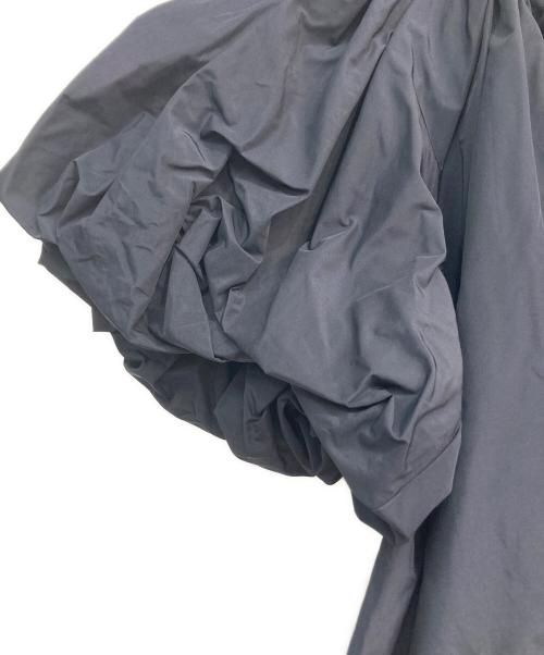 machatt（マチャット）machatt (マチャット) Off-shoulder blouse　23S-103 ネイビー サイズ:Freeの古着・服飾アイテム