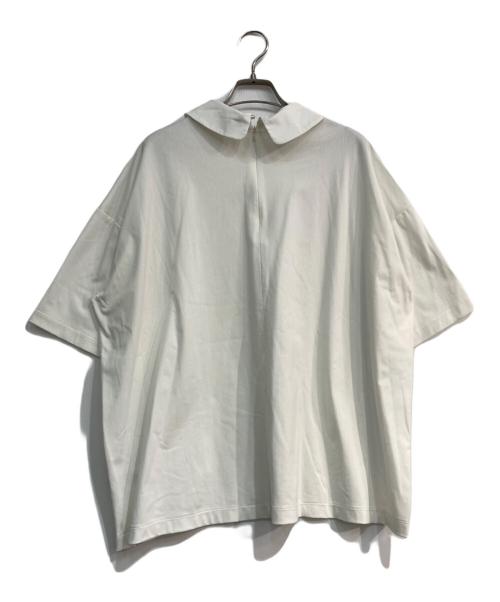 YORI（ヨリ）yori (ヨリ) 襟付カットソー　YR2211-067SM ホワイト サイズ:Freeの古着・服飾アイテム