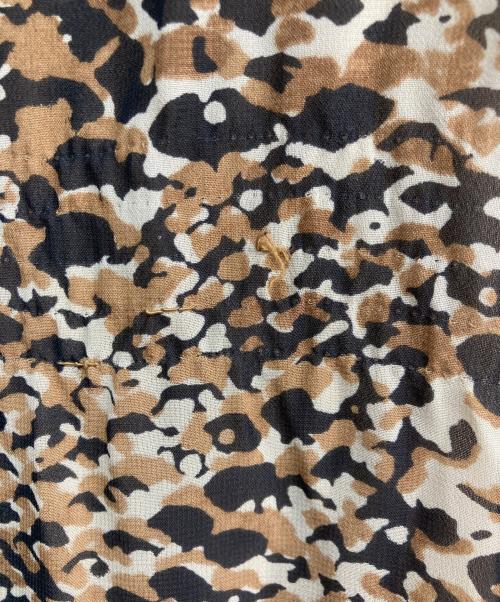 LAUREN RALPH LAUREN（ローレンラルフローレン）LAUREN RALPH LAUREN (ローレンラルフローレン) 長袖ワンピース ブラウン サイズ:4の古着・服飾アイテム