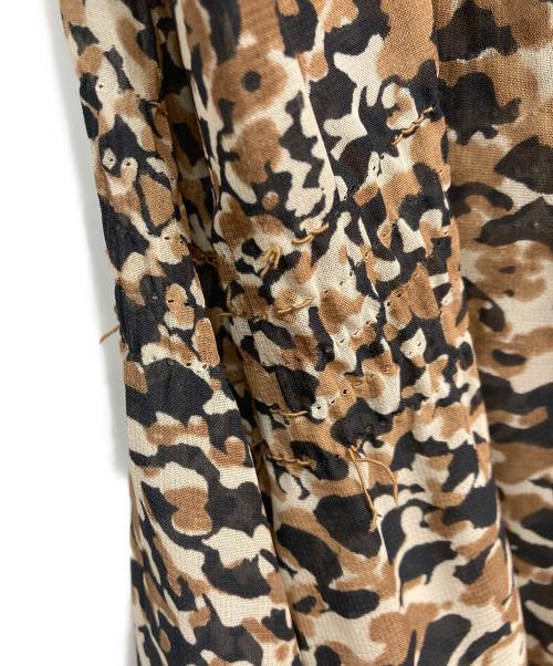 LAUREN RALPH LAUREN（ローレンラルフローレン）LAUREN RALPH LAUREN (ローレンラルフローレン) 長袖ワンピース ブラウン サイズ:4の古着・服飾アイテム