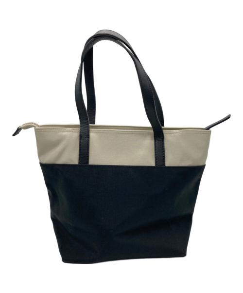 MARGARET HOWELL idea（マーガレット ハウエル アイディア）MARGARET HOWELL idea (マーガレット ハウエル アイディア) バイカラートートバッグ ベージュの古着・服飾アイテム