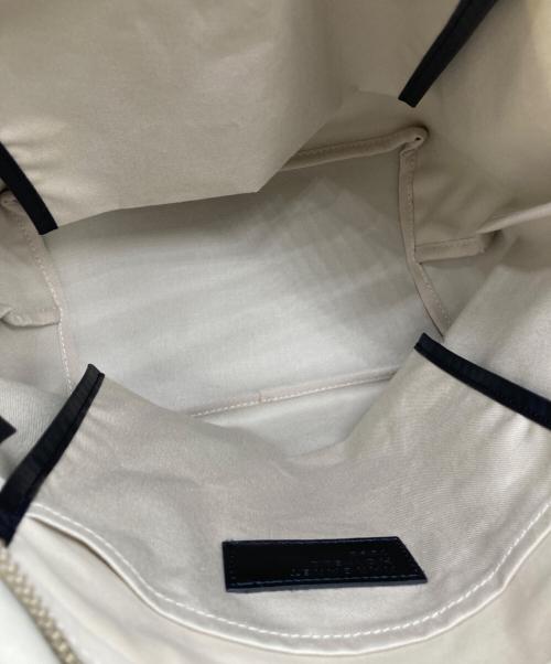 MARGARET HOWELL idea（マーガレット ハウエル アイディア）MARGARET HOWELL idea (マーガレット ハウエル アイディア) バイカラートートバッグ ベージュの古着・服飾アイテム