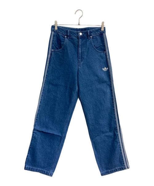 adidas（アディダス）adidas (アディダス) DENIM FIREBIRD PANTS　JC6234 インディゴ サイズ:30の古着・服飾アイテム