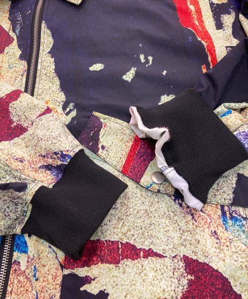 NO ID.（ノーアイディー）NO ID. (ノーアイディー) BIG-G-1フライトジャケット　855006-839B マルチカラー サイズ:Freeの古着・服飾アイテム