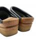 中古・古着 TROENTORP CLOGS (トロエントープ クロッグス) サボ サンダル レザー ブラック サイズ:37：4000円