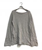 FRAMeWORKフレームワーク）の古着「コットンカシミヤラグランプルオーバー 25SS　25080220200010」｜グレー