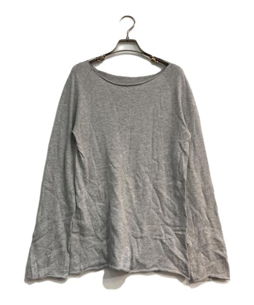 FRAMeWORK（フレームワーク）FRAMeWORK (フレームワーク) コットンカシミヤラグランプルオーバー 25SS　25080220200010 グレー サイズ:Freeの古着・服飾アイテム