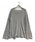 FRAMeWORK (フレームワーク) コットンカシミヤラグランプルオーバー 25SS　25080220200010 グレー サイズ:Free：4000円