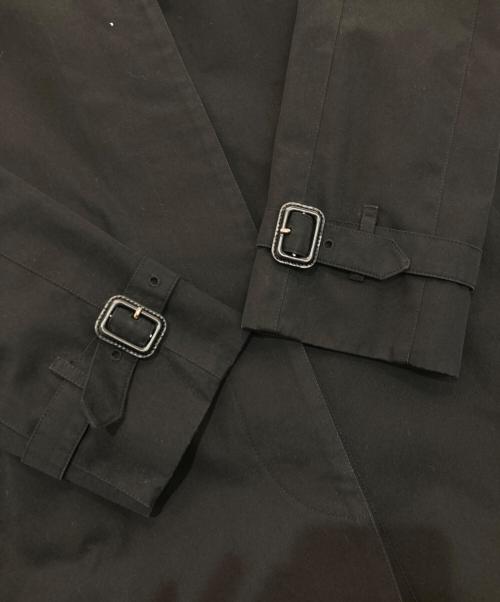 BURBERRY（バーバリー）BURBERRY (バーバリー) 裏ノバチェックステンカラーコート ブラック サイズ:38の古着・服飾アイテム