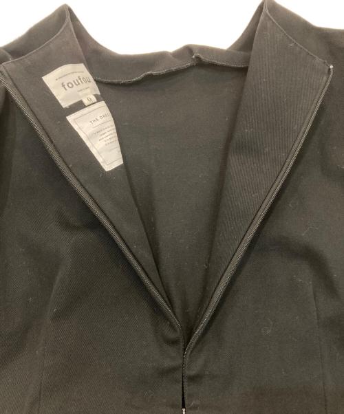 foufou（フーフー）foufou (フーフー) THE DRESS ワンピース　FF92OP05 ブラックの古着・服飾アイテム