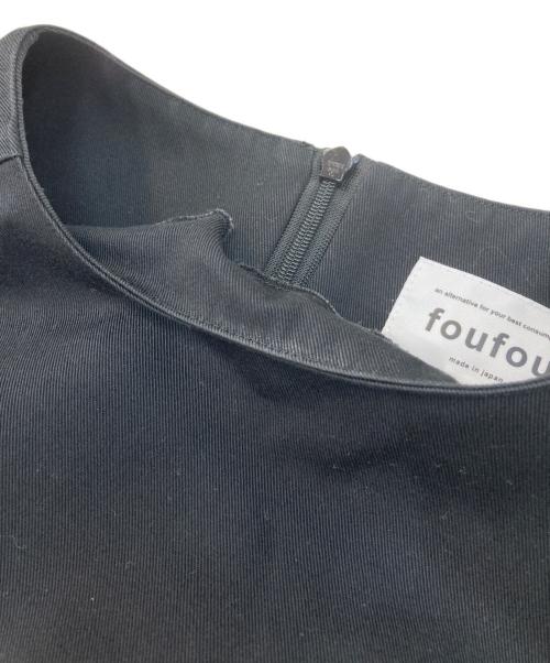 foufou（フーフー）foufou (フーフー) THE DRESS ワンピース　FF92OP05 ブラックの古着・服飾アイテム