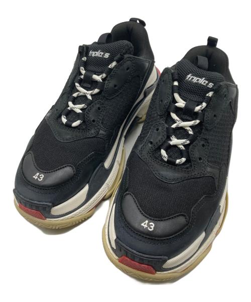 BALENCIAGA（バレンシアガ）BALENCIAGA (バレンシアガ) Triple S　/　トリプルS ブラック サイズ:US10の古着・服飾アイテム