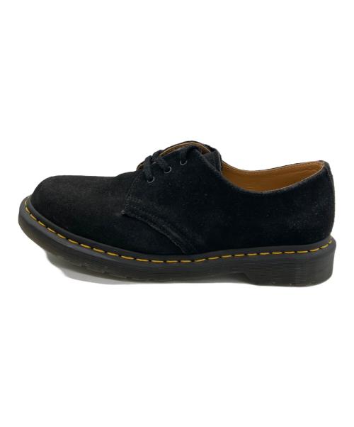 Dr.Martens（ドクターマーチン）Dr.Martens (ドクターマーチン) スエード3ホールシューズ ブラック サイズ:UK8の古着・服飾アイテム