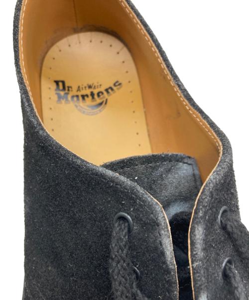 Dr.Martens（ドクターマーチン）Dr.Martens (ドクターマーチン) スエード3ホールシューズ ブラック サイズ:UK8の古着・服飾アイテム