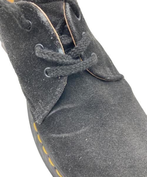 Dr.Martens（ドクターマーチン）Dr.Martens (ドクターマーチン) スエード3ホールシューズ ブラック サイズ:UK8の古着・服飾アイテム