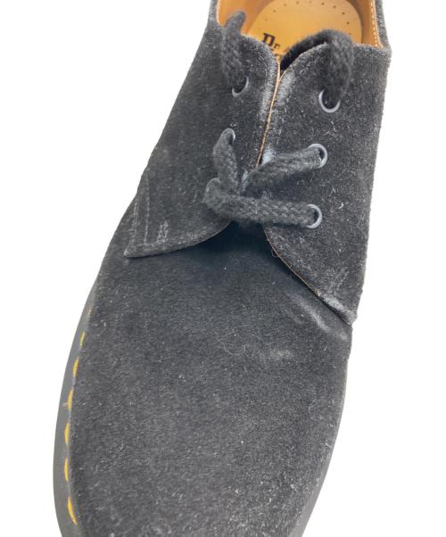 Dr.Martens（ドクターマーチン）Dr.Martens (ドクターマーチン) スエード3ホールシューズ ブラック サイズ:UK8の古着・服飾アイテム