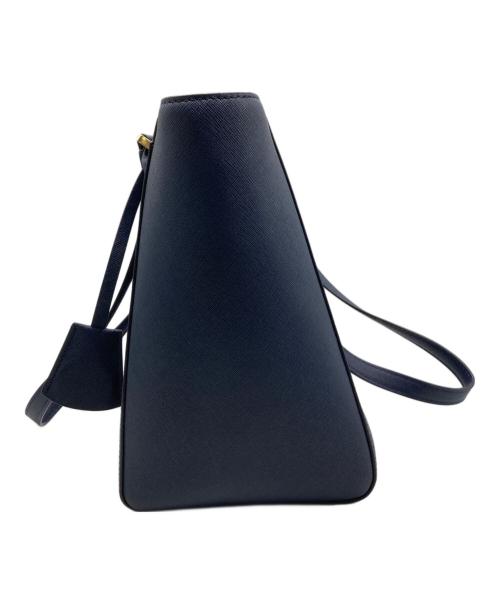 TORY BURCH（トリーバーチ）TORY BURCH (トリーバーチ) ロビンソントートバッグ ネイビーの古着・服飾アイテム