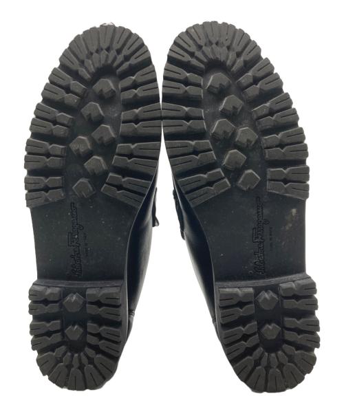 Salvatore Ferragamo（サルヴァトーレ フェラガモ）Salvatore Ferragamo (サルヴァトーレ フェラガモ) ガンチーニ チャカブーツ ブラック サイズ:SIZE5の古着・服飾アイテム