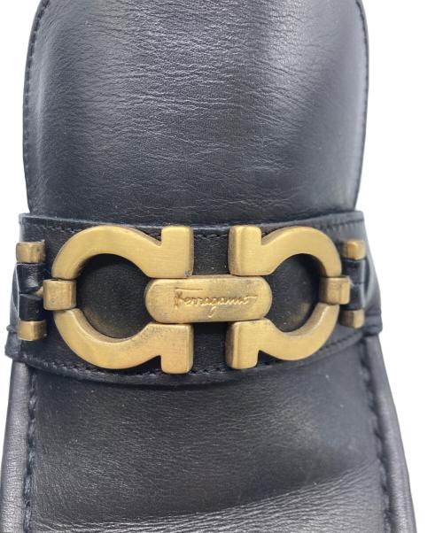 Salvatore Ferragamo（サルヴァトーレ フェラガモ）Salvatore Ferragamo (サルヴァトーレ フェラガモ) ガンチーニ チャカブーツ ブラック サイズ:SIZE5の古着・服飾アイテム