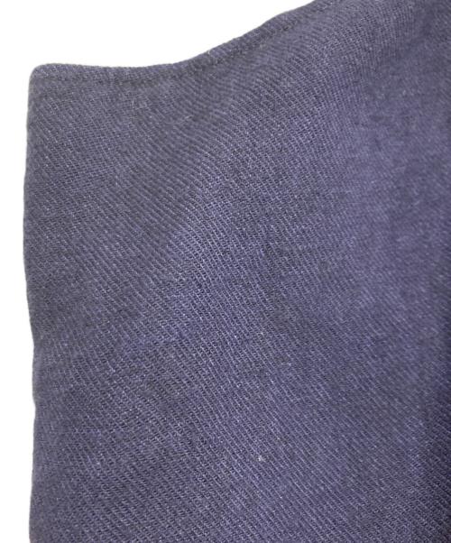 Y's（ワイズ）Y's (ワイズ) リネンウール ノースリーブワンピース　YX-D15-300 ネイビー サイズ:1の古着・服飾アイテム