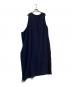 Y's（ワイズ）の古着「リネンウール ノースリーブワンピース　YX-D15-300」｜ネイビー