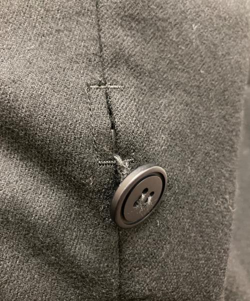 ISSEY MIYAKE（イッセイミヤケ）ISSEY MIYAKE (イッセイミヤケ) ウールボタンタックパンツ　IM84FF507 ブラック サイズ:2の古着・服飾アイテム