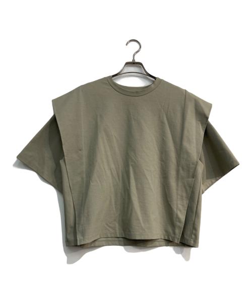 LOHEN（ローヘン）LOHEN (ローヘン) デザインカットソー　LH24SS-CU021 カーキ サイズ:Freeの古着・服飾アイテム
