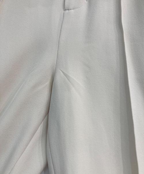 forme（フォルメ）forme (フォルメ) Center Pin-tuck Pants　25SS　25Sp centerpintuckpants アイボリー サイズ:1の古着・服飾アイテム
