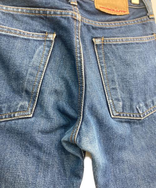 RESOLUTE（リゾルト）RESOLUTE (リゾルト) 712デニムパンツ インディゴ サイズ:W30×L29の古着・服飾アイテム