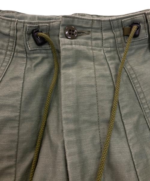 Needles（ニードルズ）Needles (ニードルズ) H.D. PANT FATIGUE ヒザデルパンツ　GL180 グリーン サイズ:Mの古着・服飾アイテム