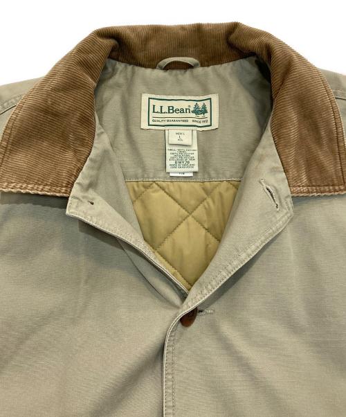L.L.Bean（エルエルビーン）L.L.Bean (エルエルビーン) ハンティングジャケット　	OWY20 ベージュ サイズ:Lの古着・服飾アイテム
