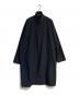 BEAMS（ビームス）の古着「テック イージー チェスターコート　11-19-1096-120」｜ブラック