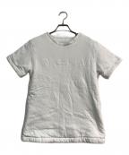 MM6 Maison Margielaエムエムシックスメゾンマルジェラ）の古着「半袖カットソー　M60047 MM021　キッズ展開」｜ホワイト