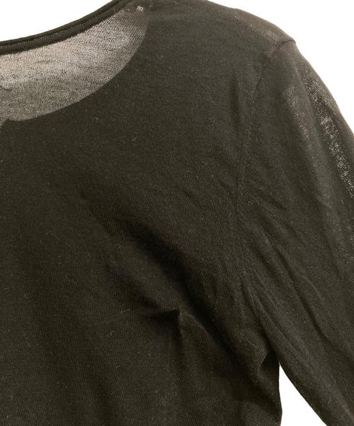 SLOBE IENA（スローブ イエナ）SLOBE IENA (スローブ イエナ) コットンシルク2wayカーディガン 25SS　25-080-912-2220-1-0 ブラック サイズ:Freeの古着・服飾アイテム