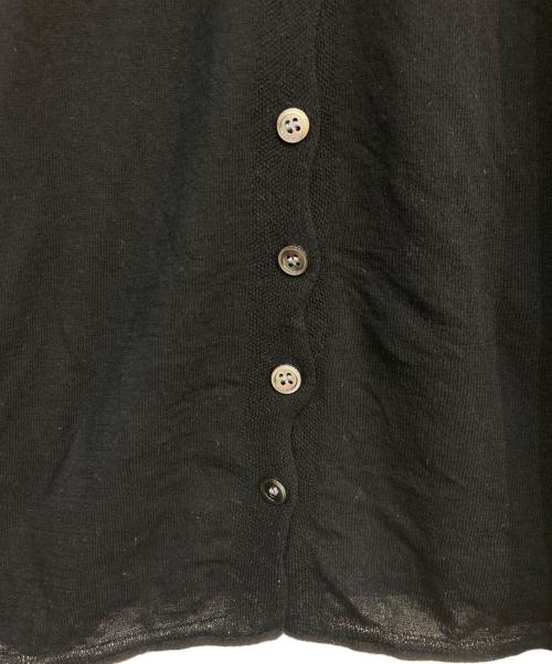 SLOBE IENA（スローブ イエナ）SLOBE IENA (スローブ イエナ) コットンシルク2wayカーディガン 25SS　25-080-912-2220-1-0 ブラック サイズ:Freeの古着・服飾アイテム
