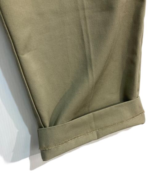 Dickies（ディッキーズ）Dickies (ディッキーズ) SLOBE IENA (スローブ イエナ) 別注 ハイウエストスラックス　243W40IE01 ベージュ サイズ:38の古着・服飾アイテム