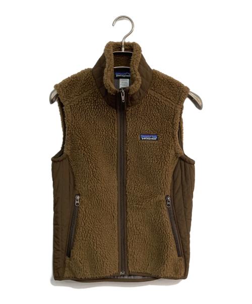 Patagonia（パタゴニア）Patagonia (パタゴニア) レトロフリースベスト　23080　FA11 ブラウン サイズ:XSの古着・服飾アイテム