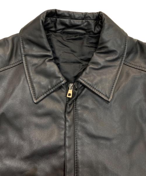 BALLY（バリー）BALLY (バリー) レザージャケット ブラック サイズ:US 42の古着・服飾アイテム