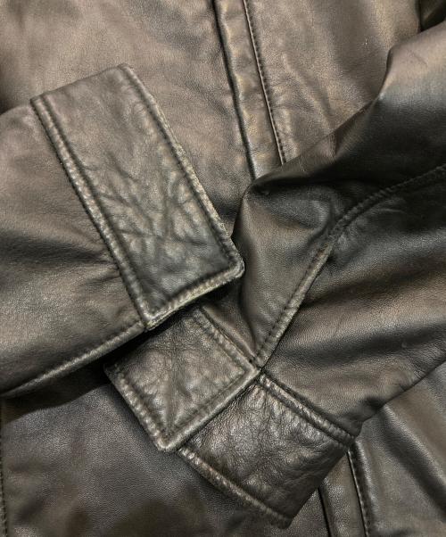 BALLY（バリー）BALLY (バリー) レザージャケット ブラック サイズ:US 42の古着・服飾アイテム