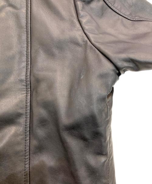 BALLY（バリー）BALLY (バリー) レザージャケット ブラック サイズ:US 42の古着・服飾アイテム