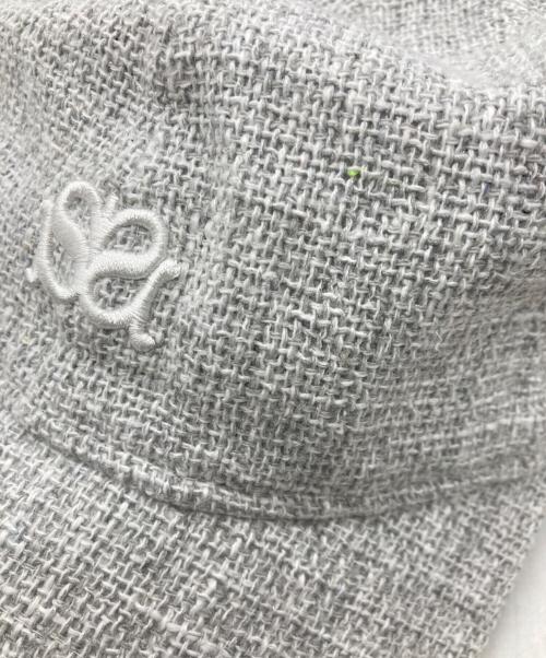 Snidel（スナイデル）Snidel (スナイデル) New Era (ニューエラ) キャップ グレーの古着・服飾アイテム