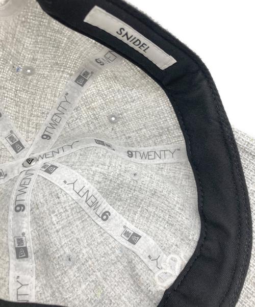 Snidel（スナイデル）Snidel (スナイデル) New Era (ニューエラ) キャップ グレーの古着・服飾アイテム