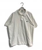 LACOSTEラコステ）の古着「鹿の子ポロシャツ　PH091PL」｜ホワイト