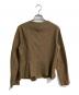 Aquascutum (アクアスキュータム) ライトレザージャケット 5009304042 ブラウン サイズ:8：10000円