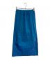 CABaN（キャバン）の古着「シルクネップストレッチ ロングスカート　39-05-31-05004」｜ブルー
