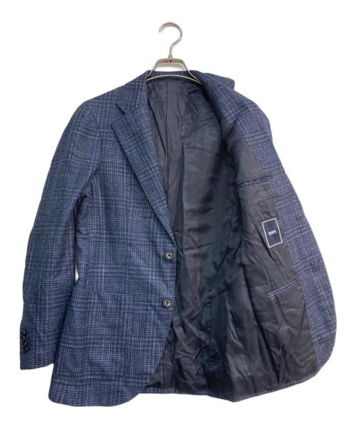 SHIPS（シップス）SHIPS (シップス) LORO PIANA (ロロピアーナ) SILK AIR テーラードジャケット ネイビー サイズ:42の古着・服飾アイテム