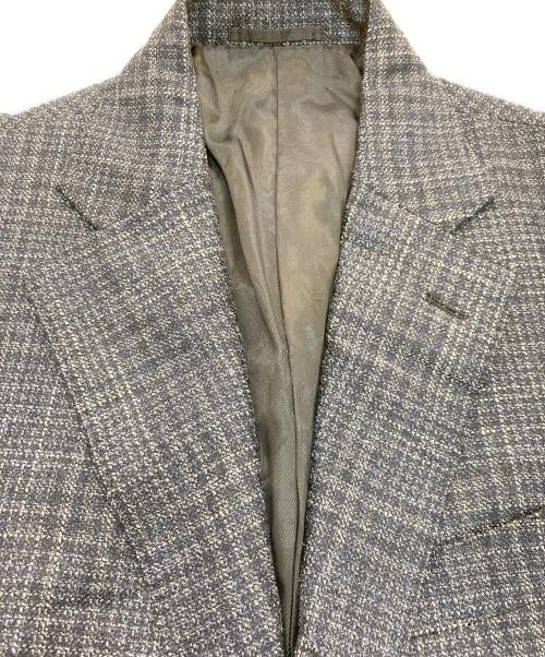 SHIPS（シップス）SHIPS (シップス) LORO PIANA (ロロピアーナ) SILK AIR テーラードジャケット ネイビー サイズ:42の古着・服飾アイテム