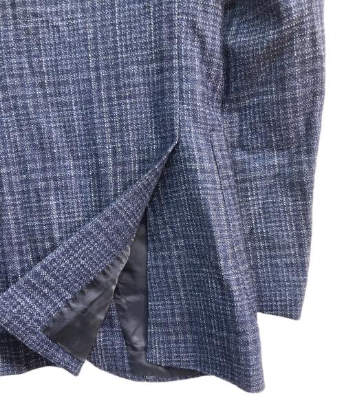 SHIPS（シップス）SHIPS (シップス) LORO PIANA (ロロピアーナ) SILK AIR テーラードジャケット ネイビー サイズ:42の古着・服飾アイテム