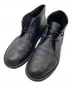 Lloyd footwearロイドフットウェア）の古着「レザーチャッカブーツ」｜ブラック