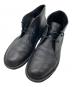 Lloyd Footwear（ロイドフットウェア）の古着「レザーチャッカブーツ」｜ブラック